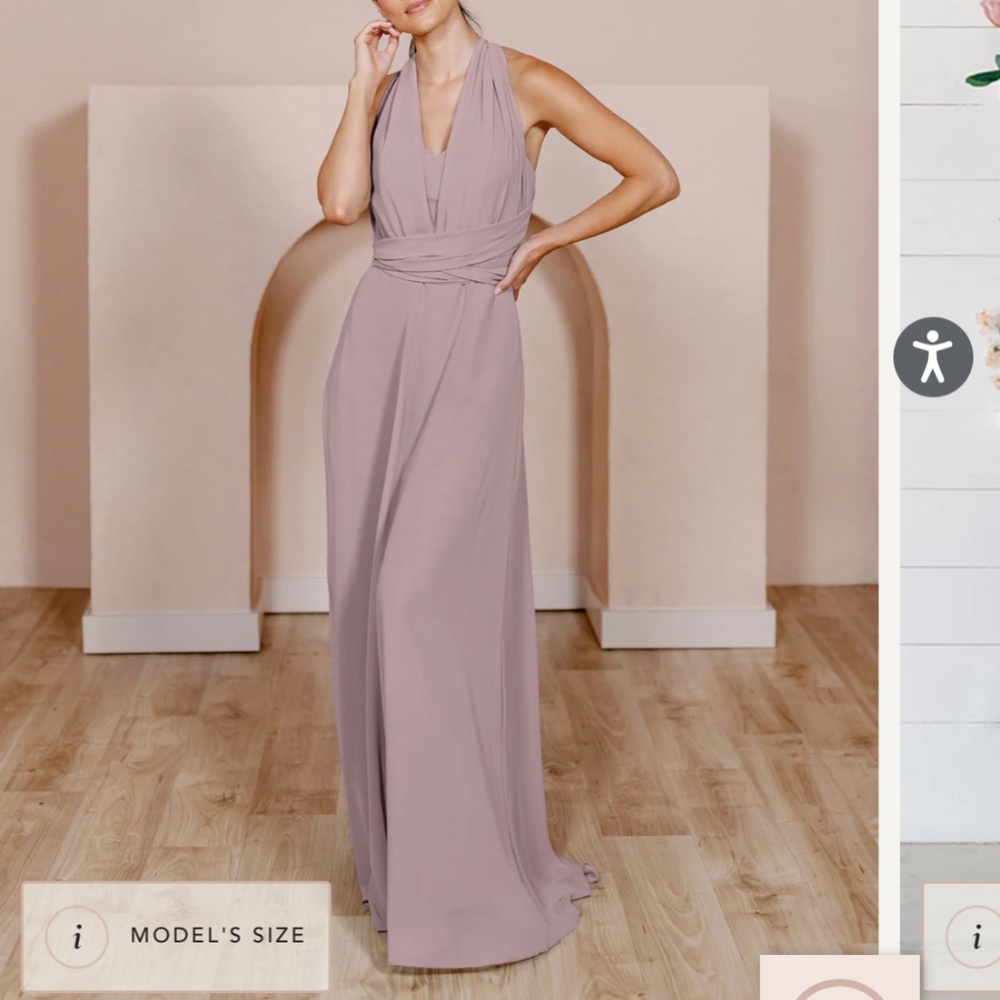 Revelry Devan dress chiffon size 4